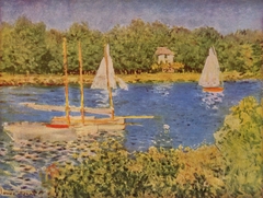 The Seine at Argenteuil by Claude Monet