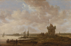 The Square Watch-Tower by Jan van Goyen