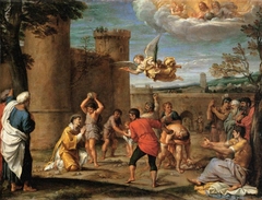 The Stoning of St. Stephen by Annibale Carracci