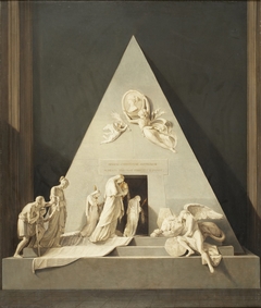 The Tomb of Maria Christina of Austria, by Antonio Canova by Charles Swagers