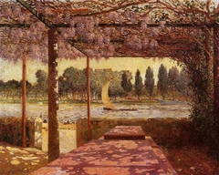 The Trellis by the River by Ferdinand du Puigaudeau