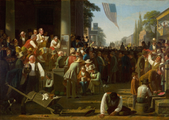 The Verdict of the People by George Caleb Bingham