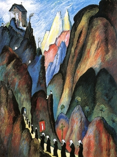 The Way of the Cross II by Marianne von Werefkin