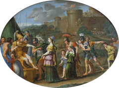 Timoclea Before Alexander the Great by Domenichino