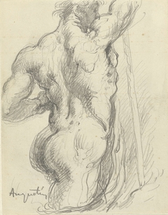 Torso van atleet (Hercules?) by Louis Anquetin