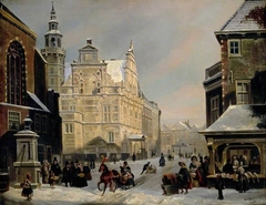 Town Hall, The Hague by Carel Jacobus Behr