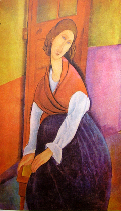 Portrait of Jeanne Hébuterne by Amedeo Modigliani