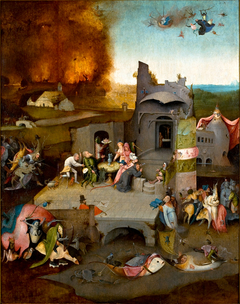 The Temptation of Saint Anthony by Hieronymus Bosch