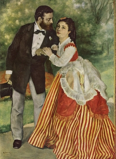 A Couple (Les Fiancés) by Auguste Renoir