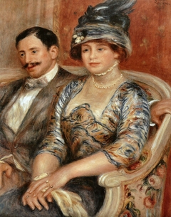 Monsieur et Madame Bernheim de Villers by Auguste Renoir