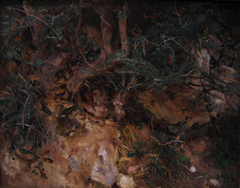 Valdemosa, Majorca: Thistles and Herbage on a Hillside by John Singer Sargent