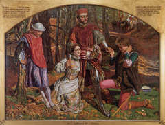 Valentine Rescuing Sylvia from Proteus by William Holman Hunt