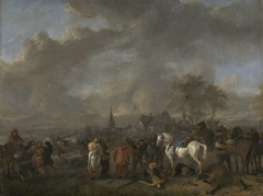 Victorious Peasants by Philips Wouwerman