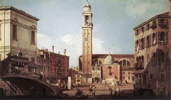 View of Campo Santi Apostoli by Canaletto