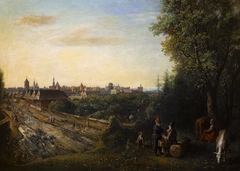 View of Krakow by Gottfried Libalt