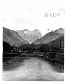 View of Lake Altaussee and the Dachstein by Ferdinand Georg Waldmüller