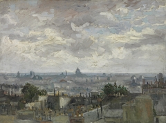 View of Paris by Vincent van Gogh