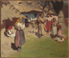 Village by Włodzimierz Tetmajer