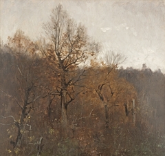 Waldlandschaft by Fritz von Uhde