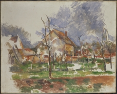 Winter Landscape, Giverny by Paul Cézanne