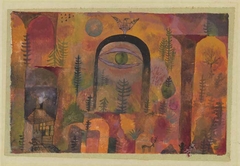 With the Eagle by Paul Klee