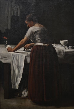 Woman Ironing by François Bonvin