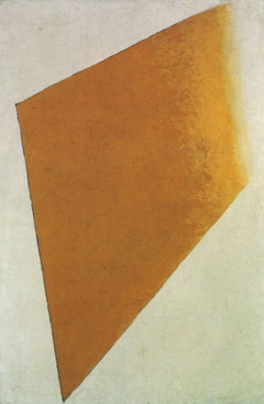 Yellow Plane in Dissolution by Kazimir Malevich