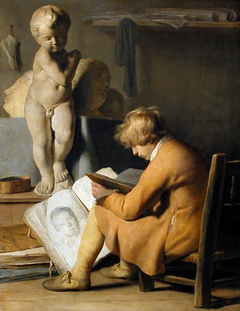 Young Boy in a Studio by Wallerant Vaillant