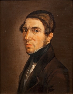 Zelfportret by Petrus Josephus Lutgers