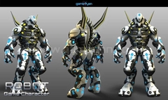 3D Robot Game Character Modeling San Diego, USA by GameYan Studio