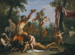 A Bacchanal by Sebastiano Ricci