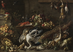 A Larder by Adriaen van Utrecht