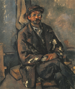 A Seated Peasant by Paul Cézanne