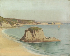 A View of Tenby Bay by Reginald Morris