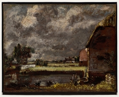 A View on the Banks of the River Stour by John Constable