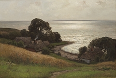 Abendstimmung an der Ostsee by Konrad Müller-Kurzwelly