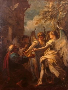 Abraham and the Angels by Sebastiano Ricci