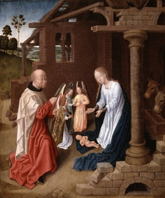 Adoration of the Christ Child by Master of San Ildefonso