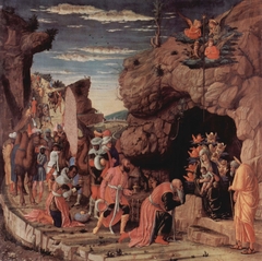 Adoration of the Magi by Andrea Mantegna