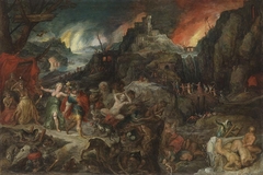 Aeneas in der Unterwelt by Frans Francken the Younger