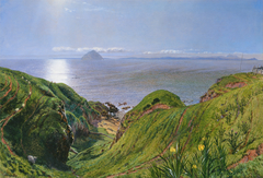 Ailsa Craig by William Bell Scott