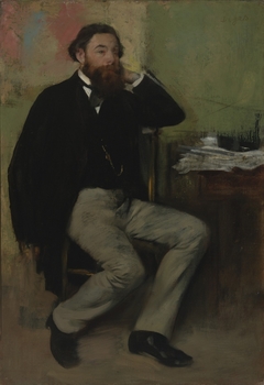 Alfred Niaudet by Edgar Degas