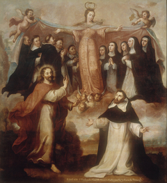 Allegory of the Virgin Patroness of the Dominicans by Miguel Cabrera