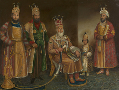 An Indian Rajah and his Family by Anonymous