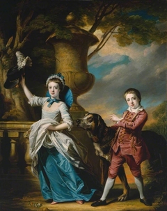 Anna Maria Astley, Aged Seven, and her Brother Edward, Aged Five and a Half by Francis Cotes