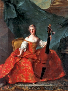 Anne-Henriette de France by Jean-Marc Nattier