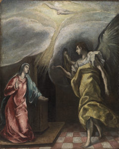 Annunciation by Unknown Artist