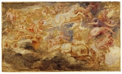 Apollo in the chariot of the sun by Peter Paul Rubens