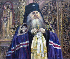 Archbishop Anthony (Khrapovitsky) by Mikhail Nesterov