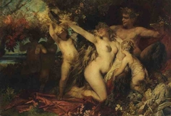 Bacchantengruppe by Hans Makart